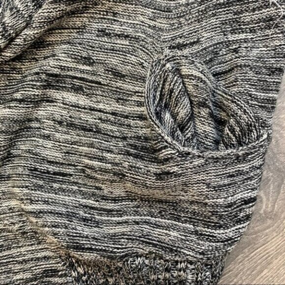 Wilfred Aritzia Flaubert Cardigan Sweater Duster Heathered Gray Draped Size XS - Picture 10 of 15